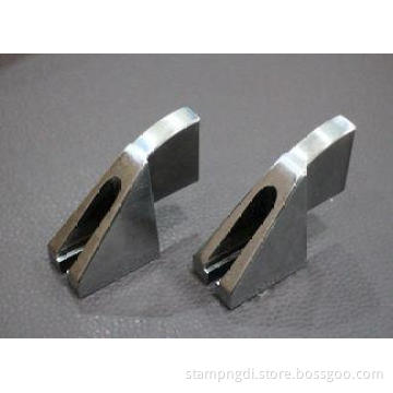 Sliver Metal Frame CNC Rapid Prototyping Coupling Head For